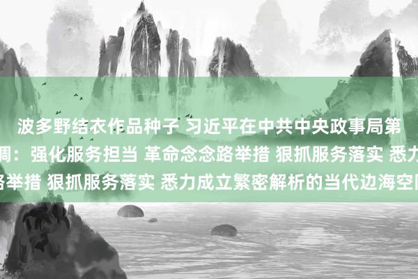 波多野结衣作品种子 习近平在中共中央政事局第十六次集体学习时强调：强化服务担当 革命念念路举措 狠抓服务落实 悉力成立繁密解析的当代边海空防