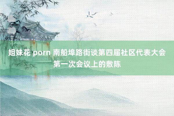 姐妹花 porn 南船埠路街谈第四届社区代表大会第一次会议上的敷陈